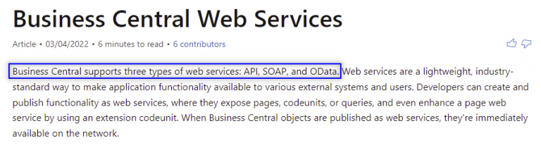 Business Central API Guide In 2023 - Business Central Geek
